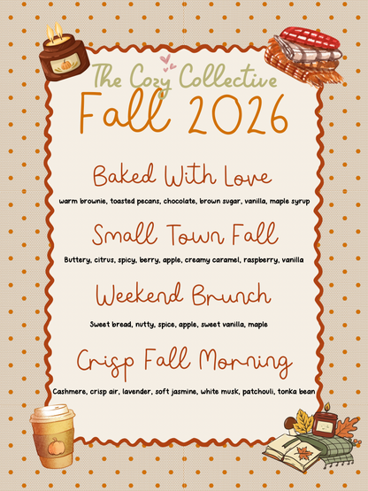 Fall Collection Wickless Candle