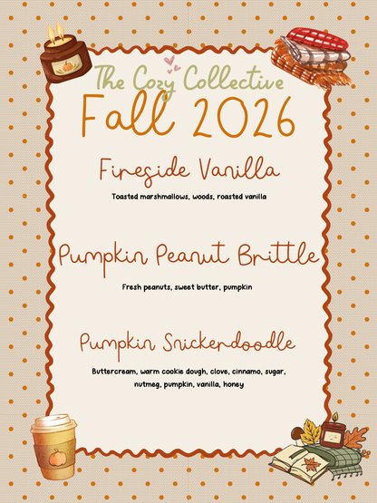Fall Collection Wickless Candle