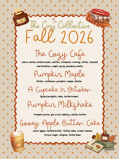 Fall Collection Wickless Candle